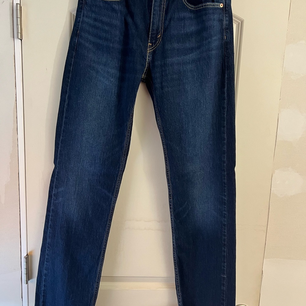 Levi's 505 Dark Blue Straight Jeans